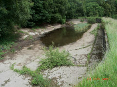 
Cwmsychan Red Ash Colliery  reservoir, June 2008